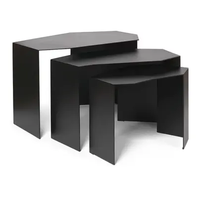 Ferm Living designové odkládací stolky Shard Cluster Tables Set of 3