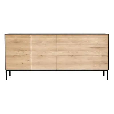 Ethnicraft designové komody Blackbird - 2 doors/ 3 drawers