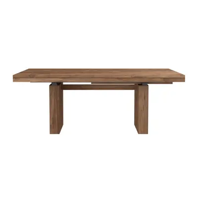 Ethnicraft designové jídelní rozkládací stoly Double Dining Table (200/300 x 100 cm)