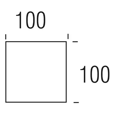 Belta / Frajumar designové konferenční stoly Gib 2 (100 x 100 cm)