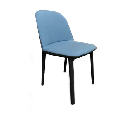 Výprodej Vitra designová židle Softshell Chair (látka světle modrá)