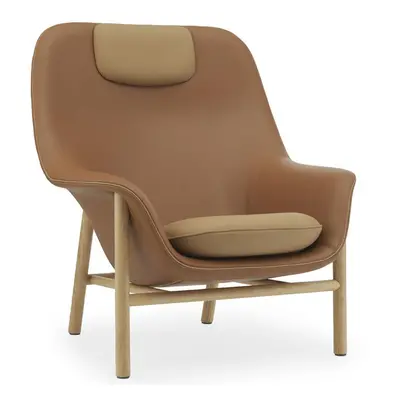 Normann Copenhagen designová křesla Drape Lounge Chair High Wood