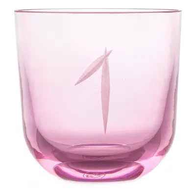 Rückl designové sklenice na vodu Numbers Crystal Glass Pink