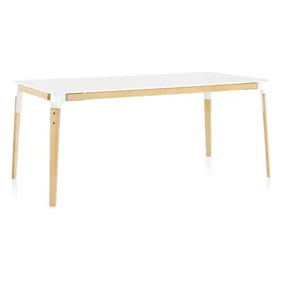 Magis jídelní stoly Steelwood Table Rectangular (180 x 76 x 90 cm)