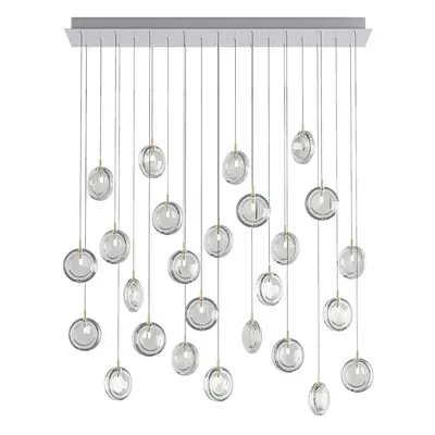 Bomma designová závěsná svítidla Lens Chandelier Square