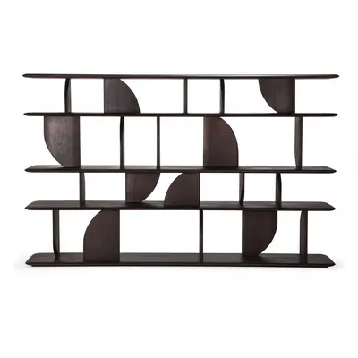 Ethnicraft designové knihovny Geometric Rack (šířka 210 cm)