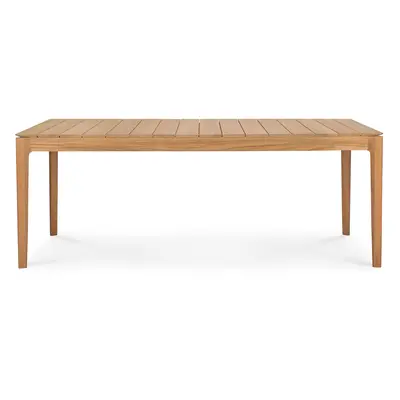 Ethnicraft designové zahradní stoly Teak Bok Outdoor Dining Table (200 x 100 cm)