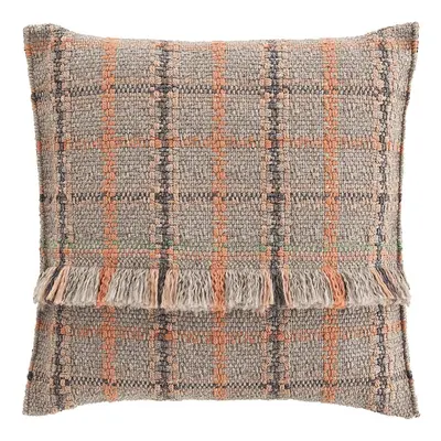 Gan designové zahradní polštáře Garden Layers Big Cushion Terracotta Tartan