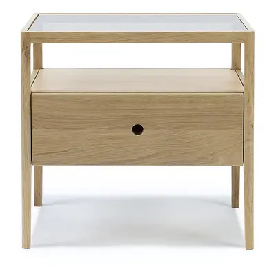 Ethnicraft designové noční stolky Spindle Bedside Table