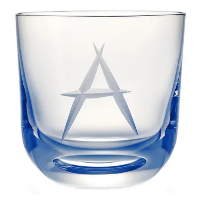 Rückl designové sklenice na vodu ABC Crystal Glass Blue