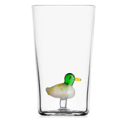 Ichendorf Milano designové sklenice na vodu Animal Farm Longdrink Duck