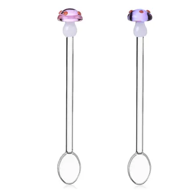 Ichendorf Milano designová míchátka 2 Spoons Purple and Pink Mushroom