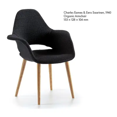 Vitra designové miniatury Organic Armchair