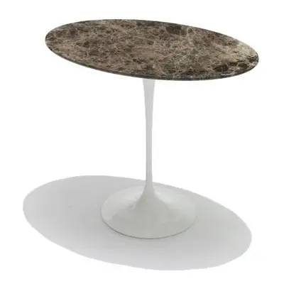 KNOLL odkládací stolky Tulip Side Table oválné