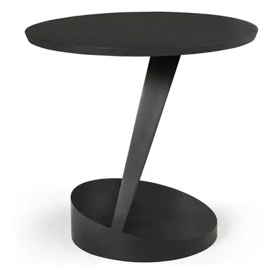 Ethnicraft designové odkládací stolky Oblic Side Table (Ø52 x 49 cm)