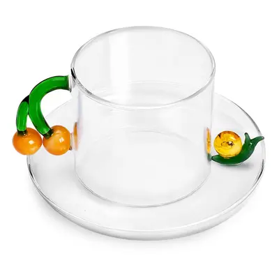 Ichendorf Milano designové šálky Fruits & Flowers Tea Cup Acorn w/s