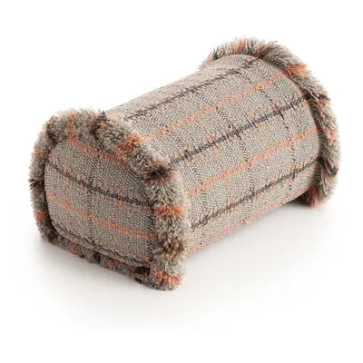 Gan designové zahradní polštáře Garden Layers Big Roll Terracotta Tartan