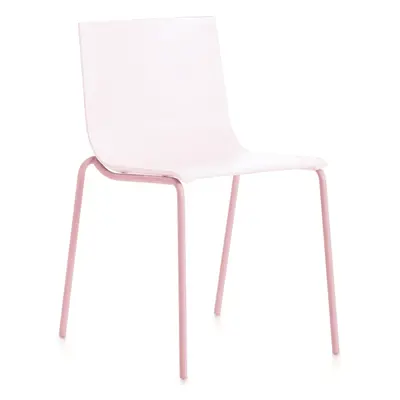 Výprodej Diabla designové židle Vent Chair (bílý sedák, růžová podnož)