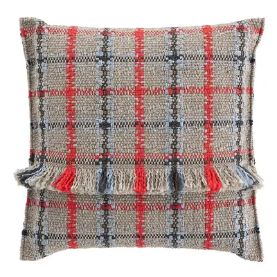 Gan designové zahradní polštáře Garden Layers Big Cushion Blue Tartan