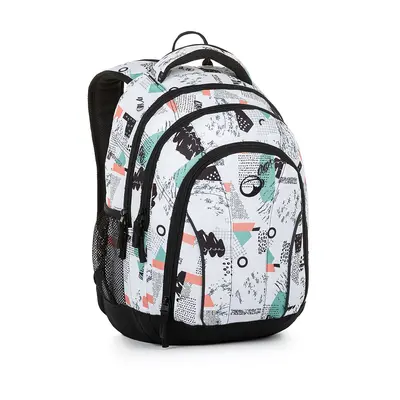 Bagmaster SUPERNOVA 21 A studentský batoh - světlý