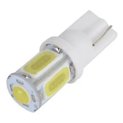 LED 5x COB patice T10, W5W - Bílá