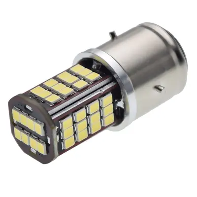 BA21D, 56x 2835 SMD LED - Bílá, 6V