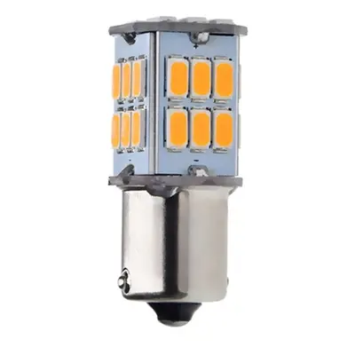 BA15S, 30 SMD 5730 LED, 6V - Oranžová