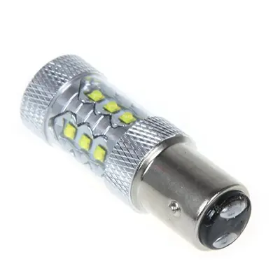 BA15D, 80W CREE Hi-Powered LED - Bílá