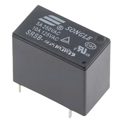 Relé SRSB-24VDC-SL-A, 24V DC/250V AC 5A