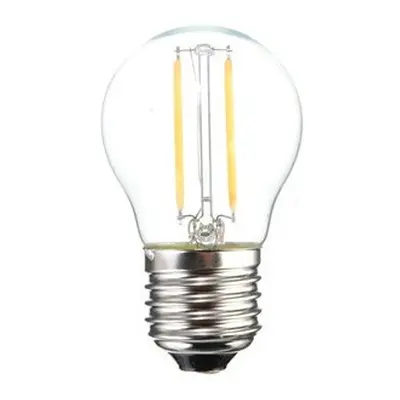 LED žárovka AMPF02 Filament, E27 2W stmívatelná, teplá bílá