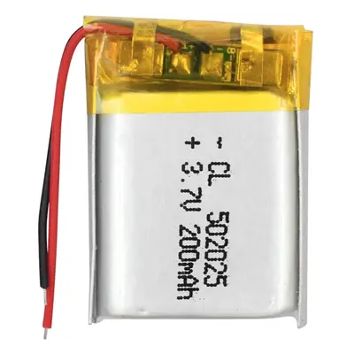 Li-Pol baterie 200mAh, 3.7V, 502025