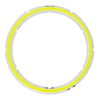 COB LED Dioda ⌀100mm, 10W, Bílá