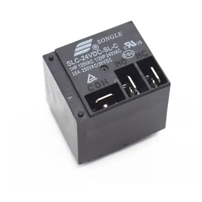 Relé SLC-24VDC-SL-C, 24V DC/250V AC 30A, 5-pin