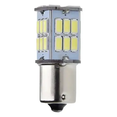 BA15D, 30 SMD 5730 LED, 6V - Bílá