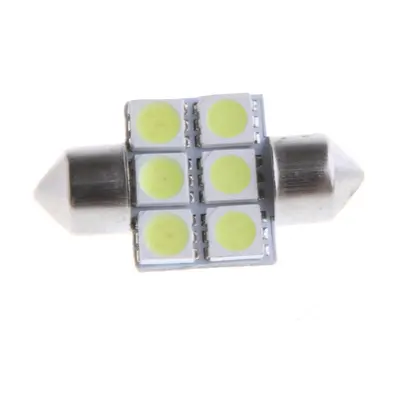 LED 6x 5050 SMD SUFIT - 31mm, Bílá