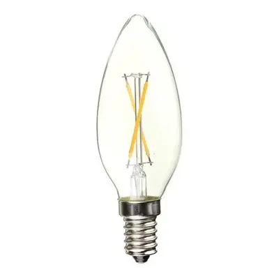 LED žárovka AMPSM02 Filament, E14 2W, bílá