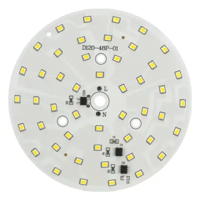 LED modul kulatý 18W, ⌀120mm, 220-240V AC Studená bílá (6000-6500K)