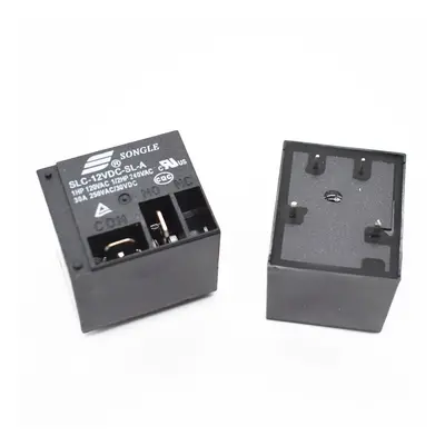 Relé SLC-12VDC-SL-A, 12V DC/250V AC 30A, 4-pin