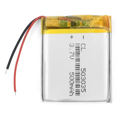 Li-Pol baterie 500mAh, 3.7V, 503035