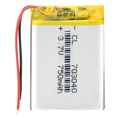 Li-Pol baterie 750mAh, 3.7V, 703040