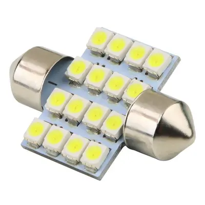 LED 16x 3528 SMD SUFIT - 31mm, Bílá