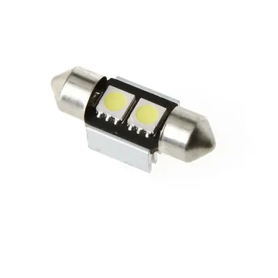 LED 2x 5050 SMD SUFIT Hliníkové chlazení, CANBUS - 31mm, Bílá