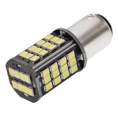 BAY15D, 56x 2835 SMD LED - Bílá, 6V