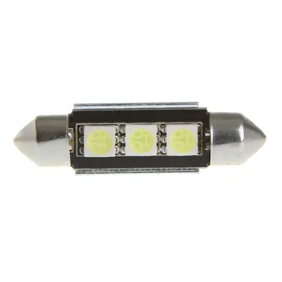 LED 3x 5050 SMD SUFIT Hliníkové chlazení, CANBUS - 39mm, Bílá