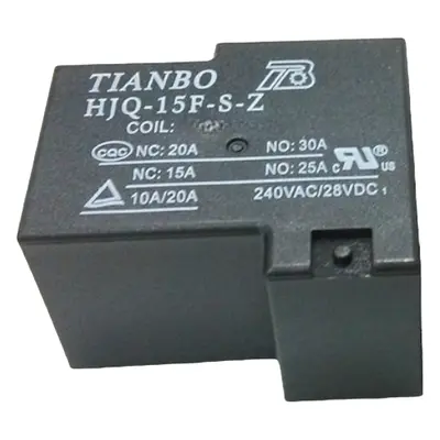 Relé HJQ-15F-S-Z-12V, 12V DC/250V AC 30A