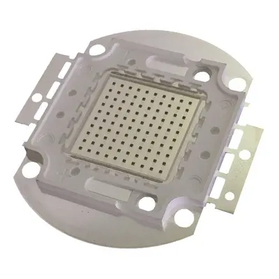 SMD LED Dioda 100W, Červená 620-625nm