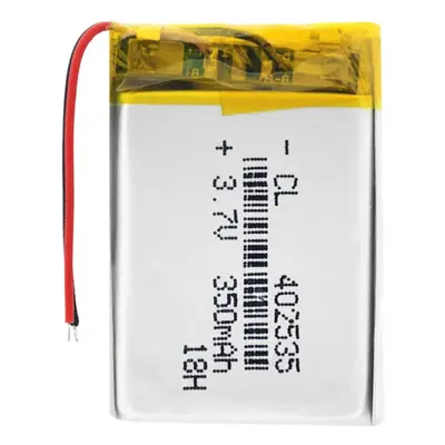 Li-Pol baterie 350mAh, 3.7V, 402535