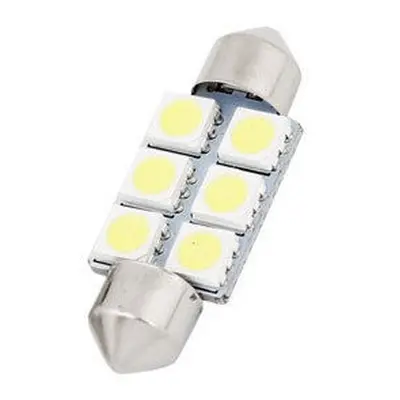 LED 6x 5050 SMD SUFIT - 36mm, Bílá