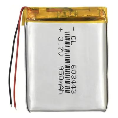 Li-Pol baterie 950mAh, 3.7V, 603443