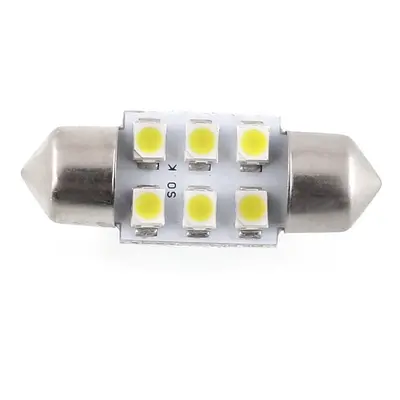 LED 6x 3528 SMD SUFIT - 31mm, Bílá